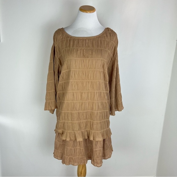 NWT Hope & May 2 Piece Gauzy Cotton Seeta Mini Skirt and Top Set Size M - Picture 2 of 11